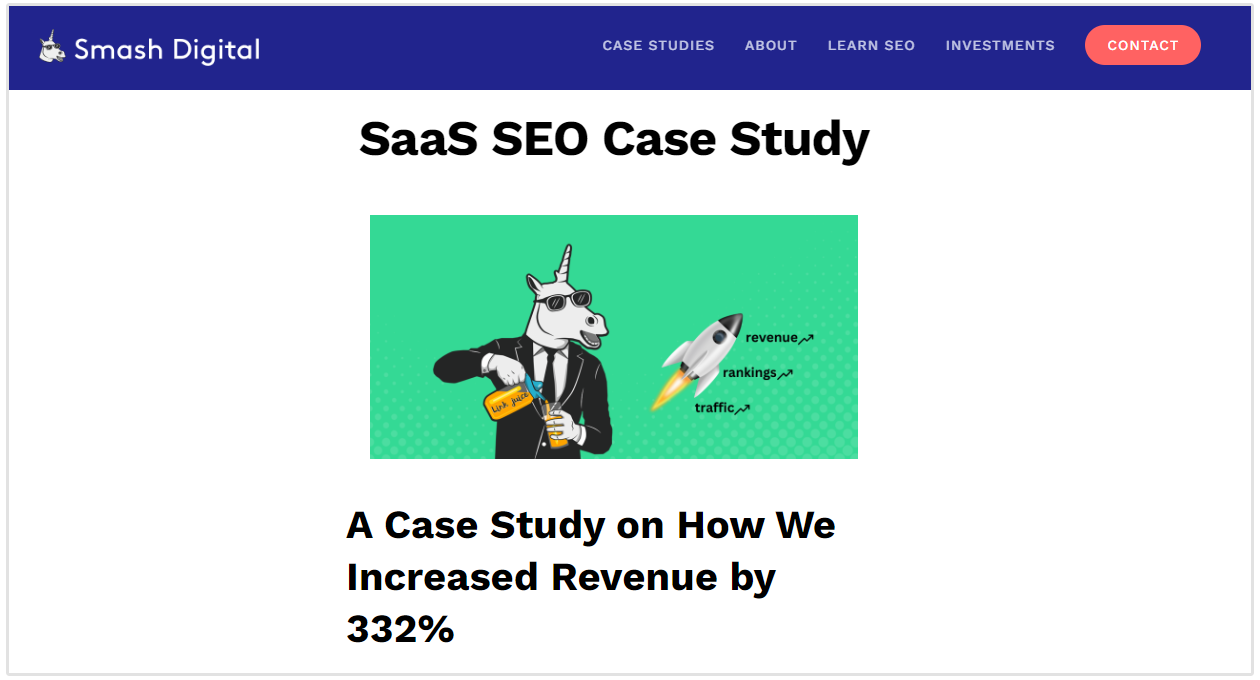 voorbeeld van een casestudy